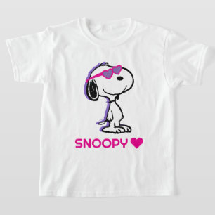 T-shirt cacahuètes   Lunettes de soleil Coeur Snoopy