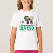 T-shirt cacahuètes | Noël est la joie de donner (Devant)