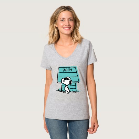 T-shirt cacahuètes | Snoopy Be Real (Devant entier)