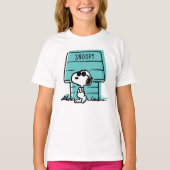 T-shirt cacahuètes | Snoopy Be Real (Devant)