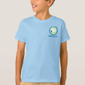 T-shirt cacahuètes | Snoopy Blue Deco Dreams (Devant)