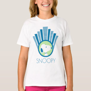 T-shirt cacahuètes Snoopy Blue Deco Dreams