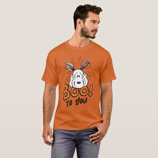 T-shirt cacahuètes | Snoopy Boo (Devant entier)