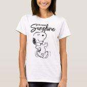 T-shirt cacahuètes | Snoopy Dance (Devant)