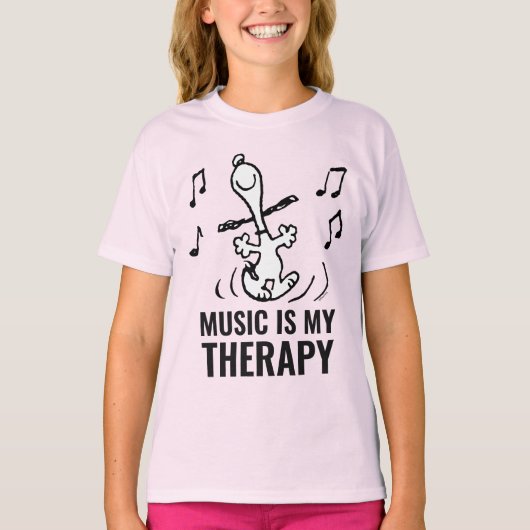 T-shirt cacahuètes | Snoopy Dancing (Devant)