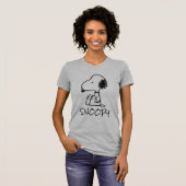 T-shirt cacahuètes | Snoopy En Bas (Devant entier)
