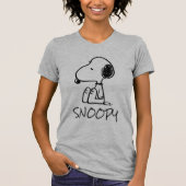 T-shirt cacahuètes | Snoopy En Bas (Devant)