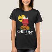 T-shirt cacahuètes | Snoopy Halloween Doghouse (Devant)