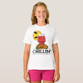 T-shirt cacahuètes | Snoopy Halloween Doghouse (Devant entier)