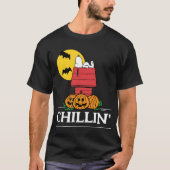 T-shirt cacahuètes | Snoopy Halloween Doghouse (Devant)