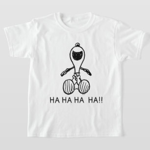 T-shirt cacahuètes Snoopy Laughs