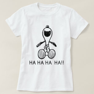 T-shirt cacahuètes   Snoopy Laughs