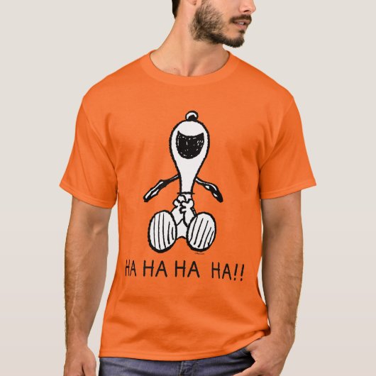 T-shirt cacahuètes | Snoopy Laughs (Devant)