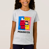 T-Shirt cacahuètes | Snoopy & Lucy Half & Half (Devant)