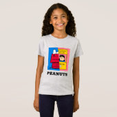 T-Shirt cacahuètes | Snoopy & Lucy Half & Half (Devant entier)