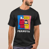 T-shirt cacahuètes | Snoopy & Lucy Half & Half (Devant)