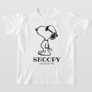 T-shirt cacahuètes   Snoopy Lunettes de soleil Ponder