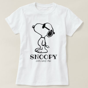 T-shirt cacahuètes   Snoopy Lunettes de soleil Ponder