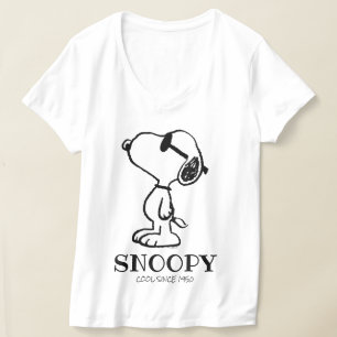 T-shirt cacahuètes Snoopy Lunettes de soleil Ponder
