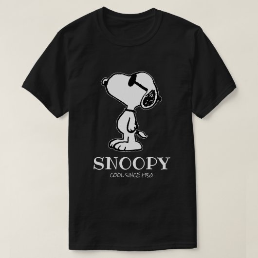 T-shirt cacahuètes | Snoopy Lunettes de soleil Ponder (Design devant)
