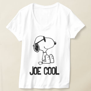 T-shirt cacahuètes Snoopy Lunettes de soleil Smile