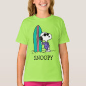 T-shirt cacahuètes | Snoopy Ocean High Tide (Devant)
