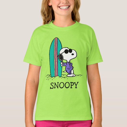 T-shirt cacahuètes | Snoopy Ocean High Tide (Devant)