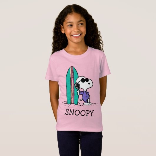 T-Shirt cacahuètes | Snoopy Ocean High Tide (Devant entier)