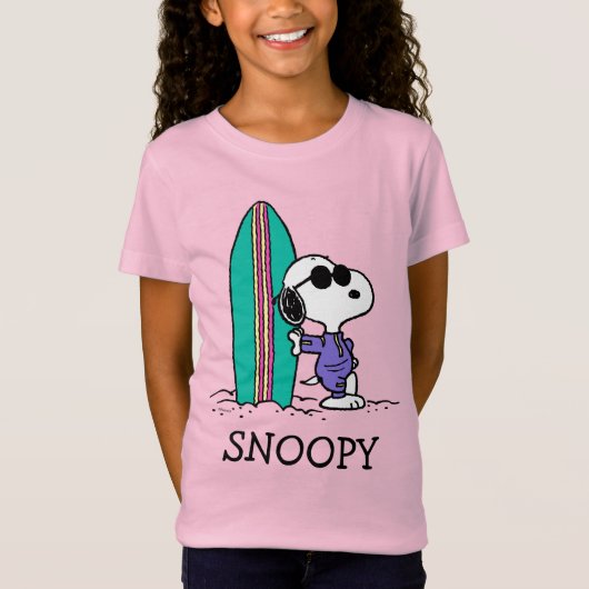 T-Shirt cacahuètes | Snoopy Ocean High Tide (Devant)