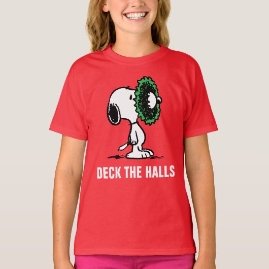 T-shirt cacahuètes | Snoopy pour les fêtes (Devant)