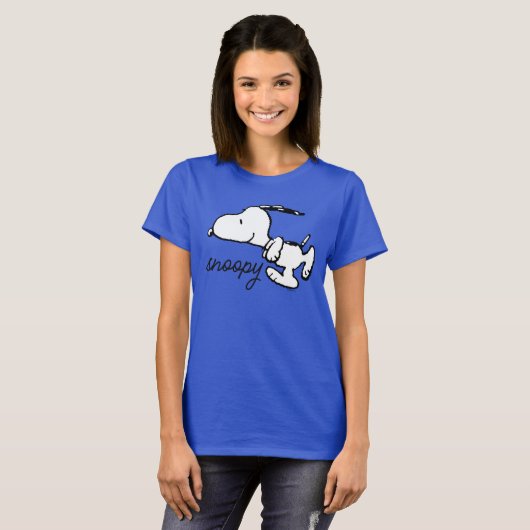 T-shirt cacahuètes | Snoopy Run (Devant entier)