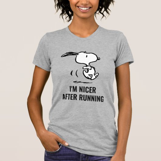 T-shirt cacahuètes | Snoopy Running (Devant)