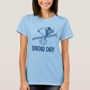 T-shirt cacahuètes   Snoopy Ski Trip