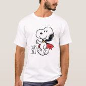 T-shirt cacahuètes | Snoopy Smiling Vampire (Devant)