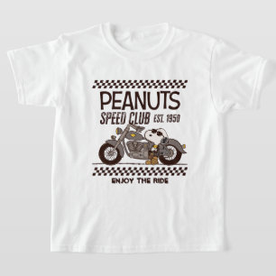 T-shirt cacahuètes Snoopy Speed Club