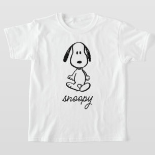 T-shirt cacahuètes Snoopy Standing Tall