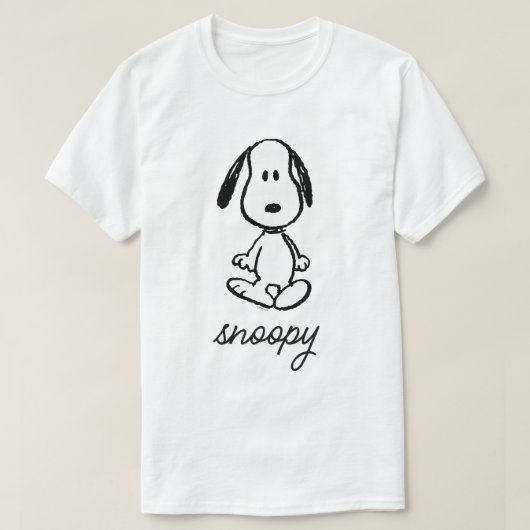T-shirt cacahuètes | Snoopy Standing Tall (Design devant)