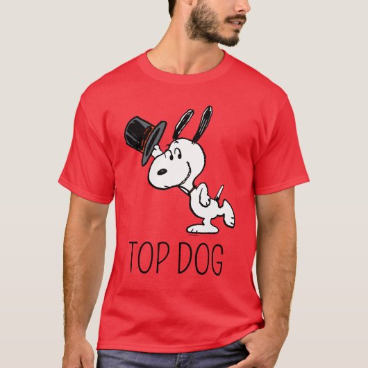T-shirt cacahuètes | Snoopy Top Hat Dance (Devant)
