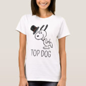 T-shirt cacahuètes | Snoopy Top Hat Dance (Devant)