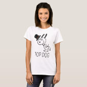 T-shirt cacahuètes | Snoopy Top Hat Dance (Devant entier)