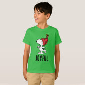 T-shirt cacahuètes | Snoopy Winter Beanie Casquette (Devant entier)