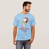 T-shirt cacahuètes | Snoopy & Woodstock (Devant entier)