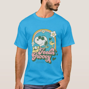 T-shirt cacahuètes Snoopy & Woodstock Feelin' Super