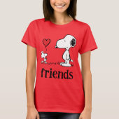 T-shirt cacahuètes | Snoopy & Woodstock Friends (Devant)