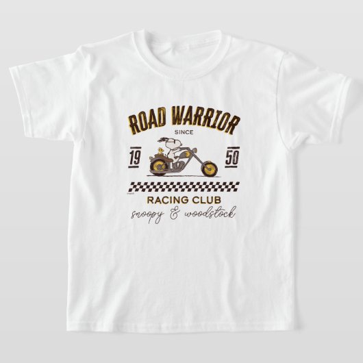 T-shirt cacahuètes | Snoopy & Woodstock Road Warriors (Poser)