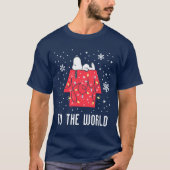 T-shirt cacahuètes | Snoopy's Holiday Dreamer (Devant)