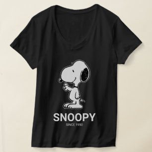 T-shirt cacahuètes   Vagues Snoopy