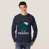T-shirt cacahuètes | Veste Snoopy Winter Puffer (Devant entier)
