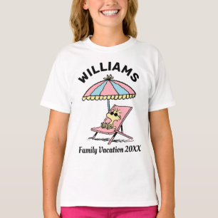 T-shirt cacahuètes   Woodstock Beach Vacances en famille