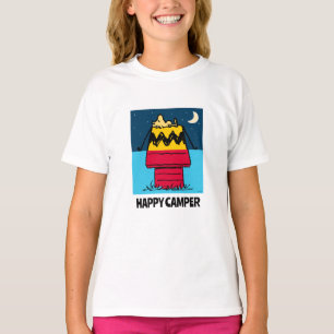 T-shirt cacahuètes Woodstock Camping Demi et Demi